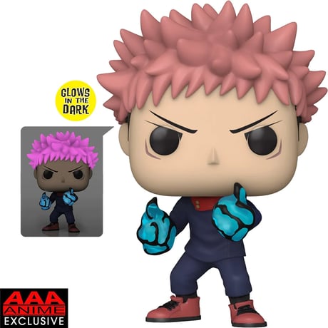 ファンコ ポップ 『呪術廻戦』虎杖悠仁（逕庭拳）グロー版　FUNKO Pop! Jujutsu Kaisen - Yuji Itadori (Divergent Fist)