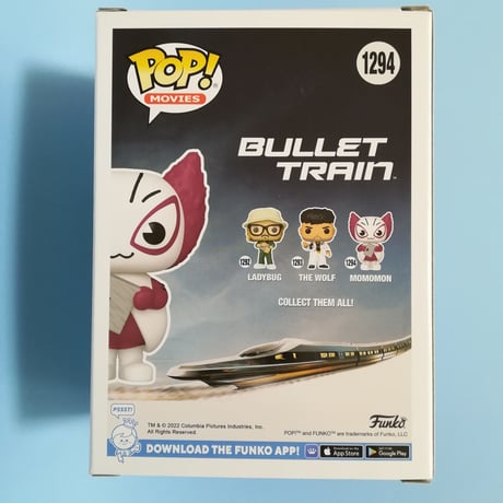 ファンコ  ポップ　映画『ブレット・トレイン』モモモン　FUNKO POP!  Bullet Train　MOMOMON