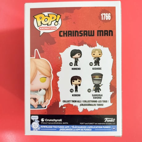ファンコポップ  『チェンソーマン』パワー w/ ニャーコ　  FUNKO POP! Chainsaw Man　Power w/Meowy