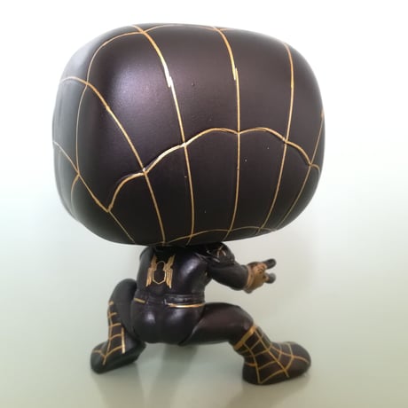 ファンコ ポップ『スパイダーマン:ノー・ウェイ・ホーム』ブラック&ゴールドスーツ　FUNKO POP!    Spider-Man: No Way Home　Black & Gold Suit