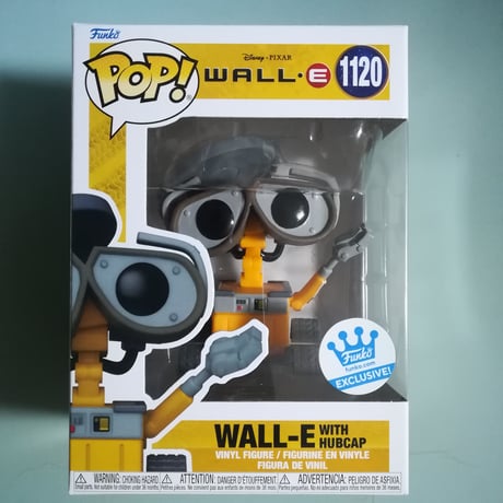 ファンコ ポップ　ピクサー『ウォーリー』ウォーリー with ハブキャップ　FUNKO POP! Disney/Pixar WALL-E　WALL-E  with Hubcap