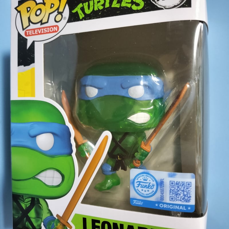 FUNKO - FUNKO POP! 　 ミュータントパニック！レオナルド タートルズバン限定 Funko POP! TV: TMNT & MOTU Turtles of Grayskull Leonardo