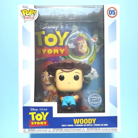 ファンコ ポップ VHSカバー ディズニー『トイ・ストーリー』ウッディw/レニー　Funko Pop! VHS Disney - Toy Story, Woody with Lenny