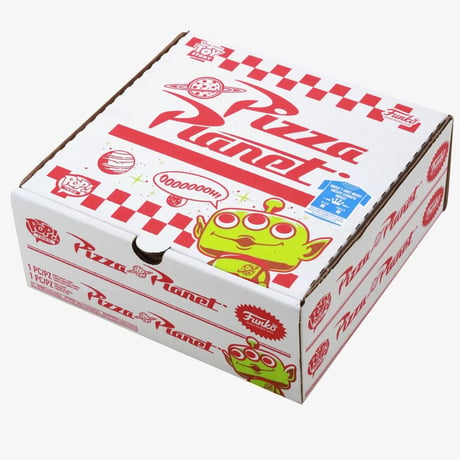 2020年デッドストック！ファンコポップ  トイストーリー　エイリアン （半透明グリッター）＆Tシャツセット  FUNKO POP!TOY STORY  Alien Box Set