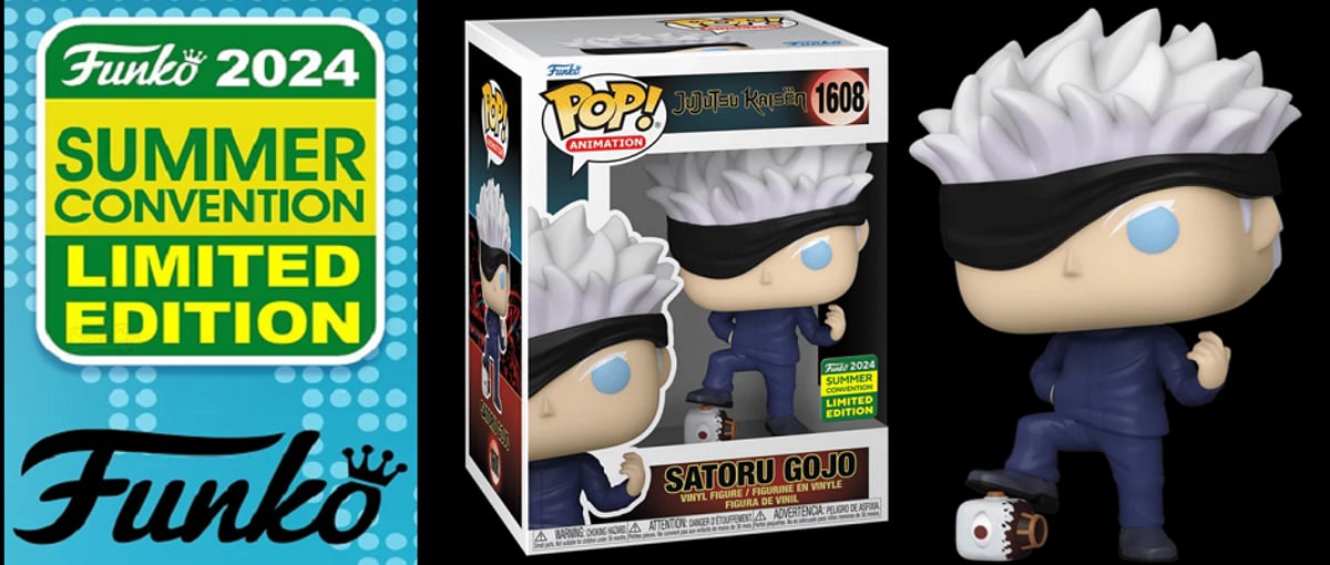 FUNKO POP! 呪術廻戦　五条悟　渋谷事変　獄門疆　アメリカ限定 呪術廻戦』コミコン限定 特級呪霊『漏瑚』との戦った 五条悟 ファンコ
