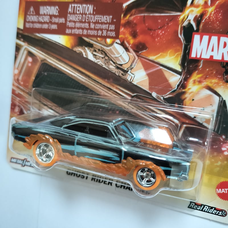 Hot Wheels Ghost Rider ゴーストライダー 日本未発 Hot Wheels Premium Pop Culture, Marvel Ghost Ri