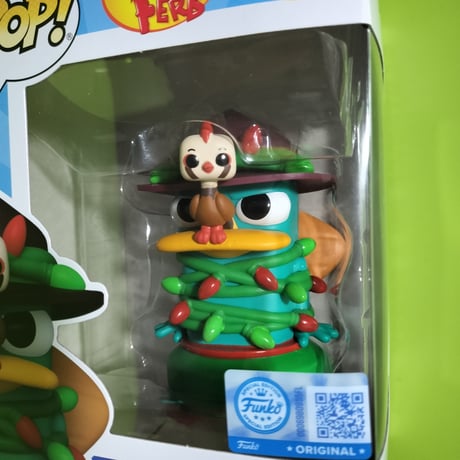 ファンコポップ  『フィニアスとファーブ』　ヤマウズラ on ペリー　 Funko POP!  Phineas and Ferb　Partridge on a Perry