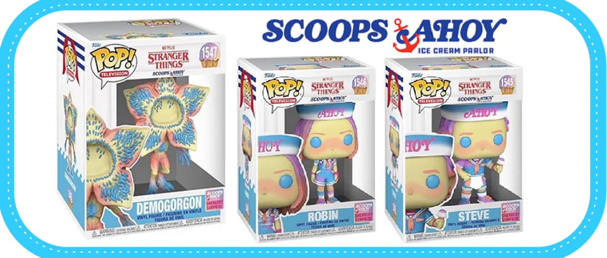 ストレンジャーシングス』アイスクリームをイメージした 