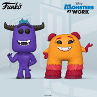 ファンコ ポップ 　ディズニー 「モンスターズ・ワーク」2体セット　FUNKO POP! Disney　Monsters At Work　 set of 2