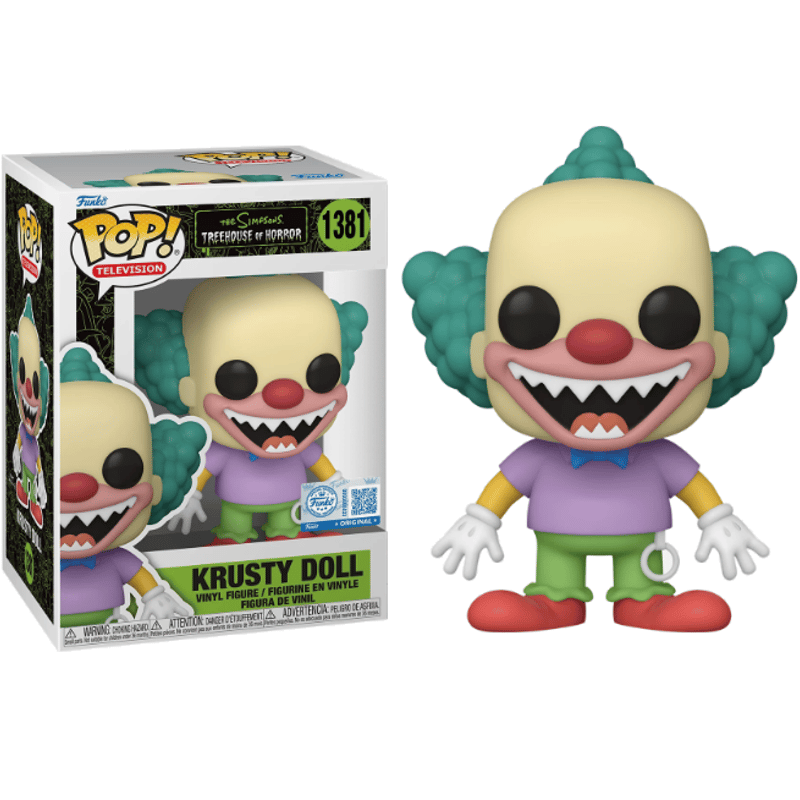 The Simpsons クラスティルスタジオ サイドショーボブ フィギュア ザ・シンプソンズ サイドショー・ボブの限定ファンコポップが