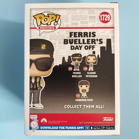 ファンコ ポップ  「フェリスはある朝突然に 」3体セット　FUNKO  POP!  Ferris Bueller's Day Off  set of 3