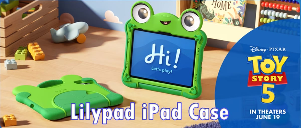 あなたのiPadがリリーパッドになる！『トイストーリー5』 iPad専用