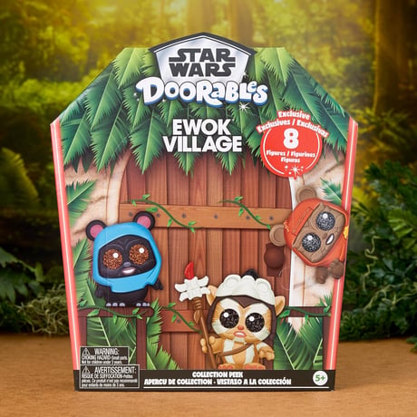 ディズニー　ドアラブル　『スターウォーズ』イウォークビレッジ セット　Disney Doorables Star Wars  Ewok Village