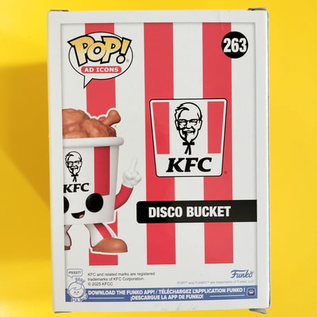 ファンコ ポップ  KFC ディスコ・バケット  　Funko Pop! KFC - Disco Bucket