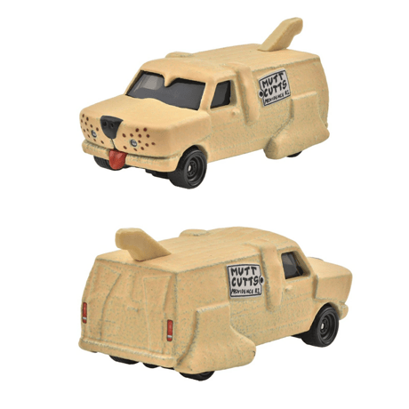 Hot Wheels Premium Pop Culture, Dumb and Dumber　Mutt Cutts Van　ジム・キャリーはMr.ダマー　マット カッツ バン