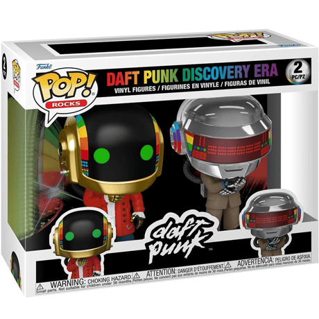 ファンコ ポップ  『ダフト・パンク』　ディスカバリー　2パック  Funko Pop! Daft Punk Discovery Era 2-Pack