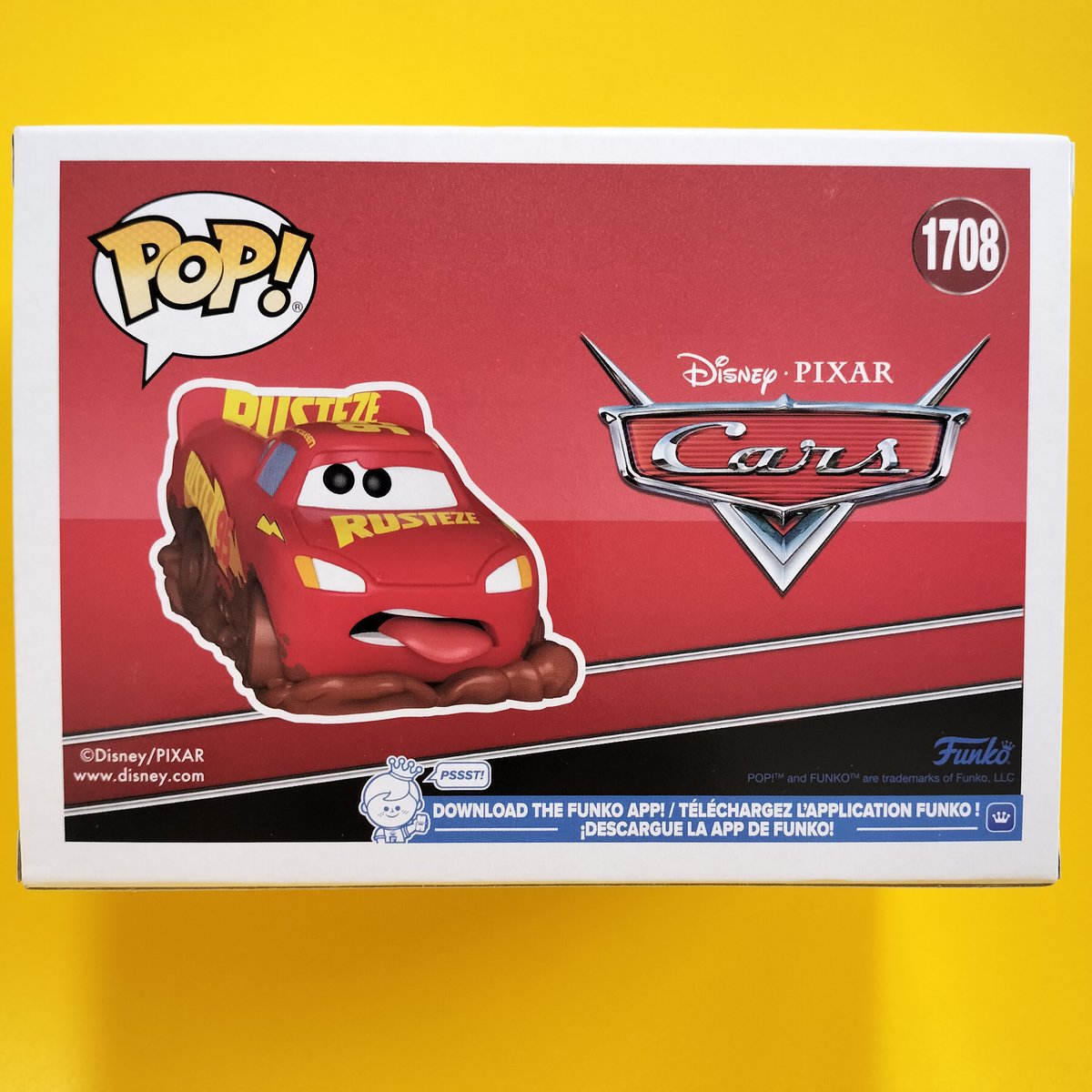 美品 FUNKO POP カーズ ライトニング マックイーン 128 希少 レア ファンコポップ ピクサー 『カーズ』 ライトニング・マックイーン