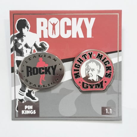 映画『ロッキー』　 ROCKY　ピンバッジ  2個セット