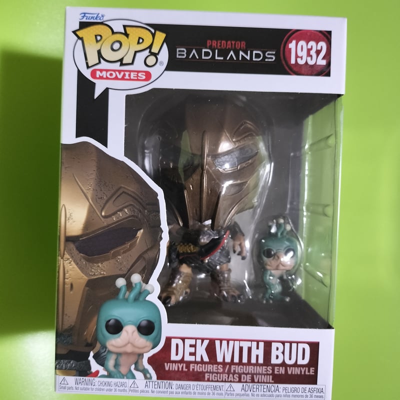 新品未開封 PREDATOR プレデター 482 フィギュア Funko POP ファンコポップ 『プレデター:バッドランド』 デク w/ バド Funko Pop