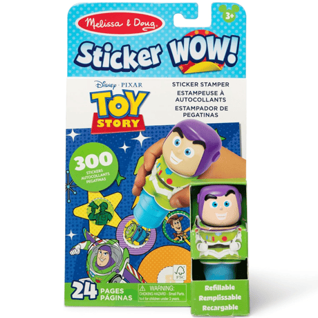 Sticker WOW!　ステッカー ワォ！ステッカー・スタンパー　トイストーリー バズ・ライトイヤー
