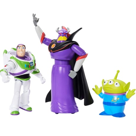 ピクサー　ストーリーテラーフィギュアパック　トイストーリー30周年　3体セット　Pixar Toy Story Storytellers 3-Pack