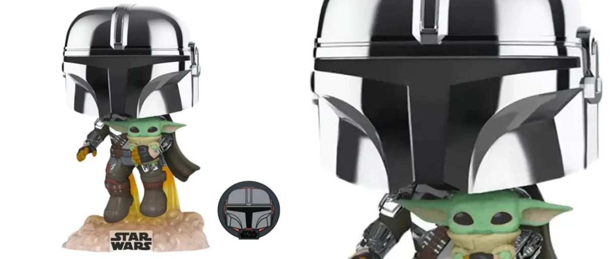 スターウォーズ/マンダロリアン』AMAZON限定 クロムメッキ版ファンコ