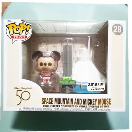2021年 DXファンコ ポップ  WDW50周年「スペースマウンテン & ミッキーマウス」　Funko Pop!  Space Mountain and Mickey Mouse