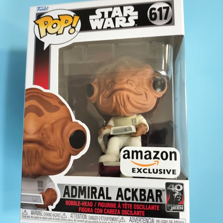 ファンコポップ  「スターウォーズ ジェダイの帰還」アドミラル・アクバー　FUNKO  POP! Star Wars  Admiral Ackbar
