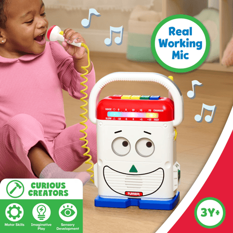 Playskool ロッキンロボット（ミスターマイク）　Rockin’Robot（Mr.Mike）　復刻版