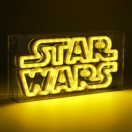《ご予約受付中！》 　『スターウォーズ』"STAR WARS" 　ロゴ　LED　ネオン ライト