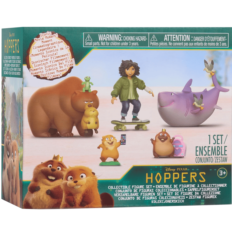 Hoppers 私がビーバーになる時 ホッパーズ フィギュアセット ピクサー ピクサー『私がビーバーになる時』 フィギュアセット 《ボックス