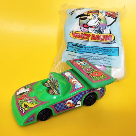 1999年デッドストック　Wendy's キッズミールトイ "ハンナバーベラ・レーサーズ"　Wendy's Kids Meal Hanna Barbera Racers