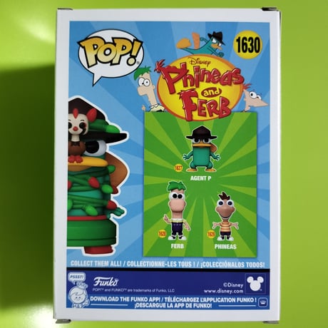 ファンコポップ  『フィニアスとファーブ』　ヤマウズラ on ペリー　 Funko POP!  Phineas and Ferb　Partridge on a Perry