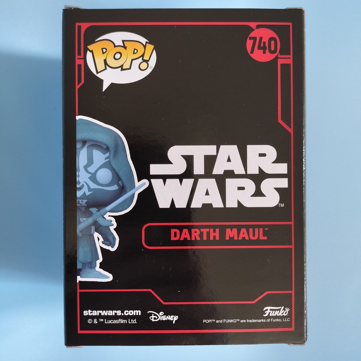 ファンコ ポップ スター・ウォーズ ダース・モール（グロー版） FUNKO