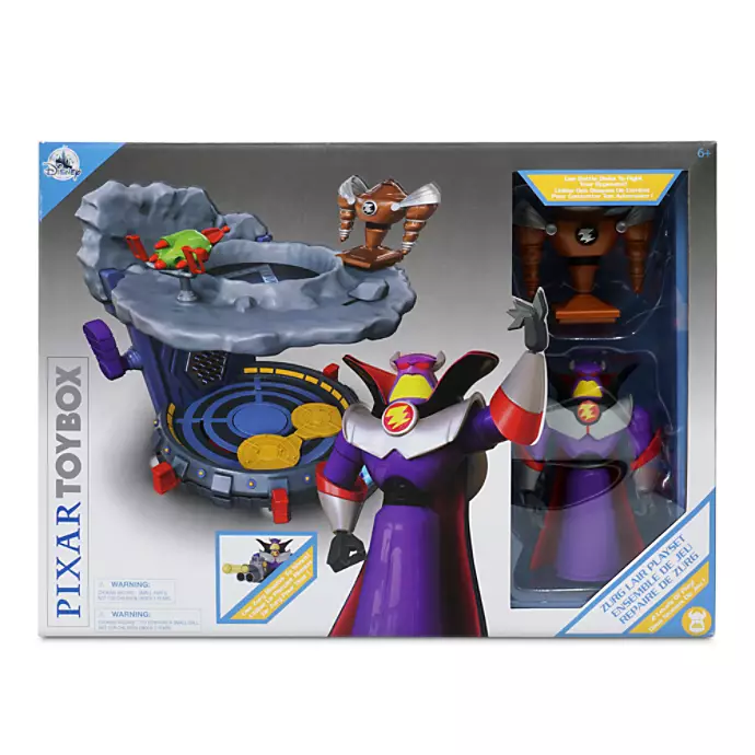 トイストーリー PIXAR TOY BOX ザーグの秘密基地・プレイセット Zurg La