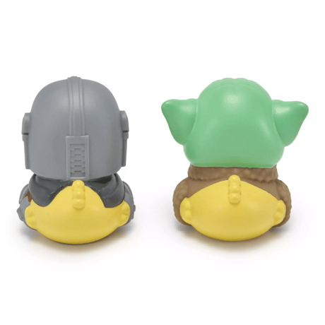 スターウォーズ  『マンダロリアン＆グローグ』　 Duckalooz　マンダロリアン & グローグー ラバーダックセット
