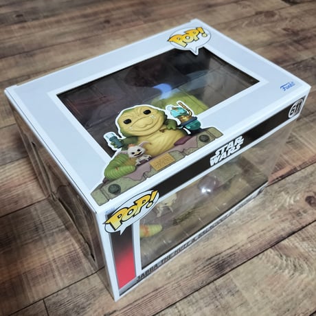 DXファンコポップ  「スターウォーズ ジェダイの帰還」ジャバ・ザ・ハットw/サレシャス・クラム　FUNKO  POP! Star Wars  Jabba w/ Salacious