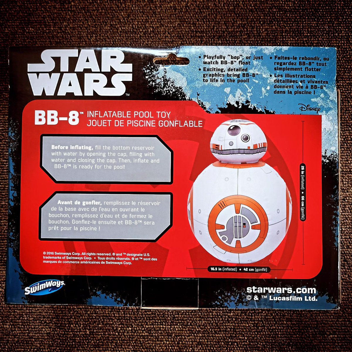 2016年 スターウォーズ インフレータブル 実物大 BB-8 | アメリカン