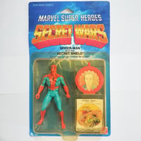 1984年デッドストック　マテル シークレットウォーズ スパイダーマン アクションフィギュア