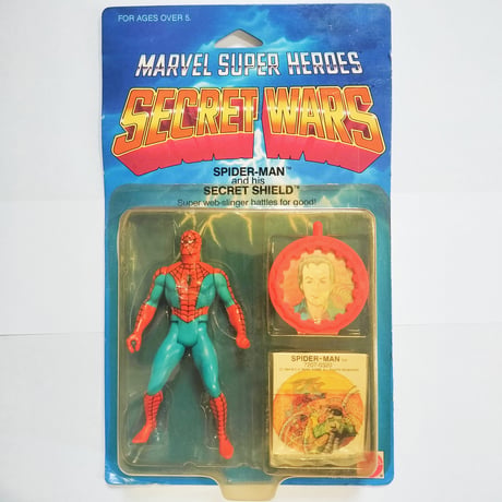 1984年デッドストック　マテル シークレットウォーズ スパイダーマン アクションフィギュア