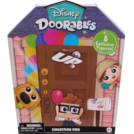 ディズニー　ドアラブル　ピクサー『カールじいさんの空飛ぶ家』 セット　Disney Doorables Pixar UP set