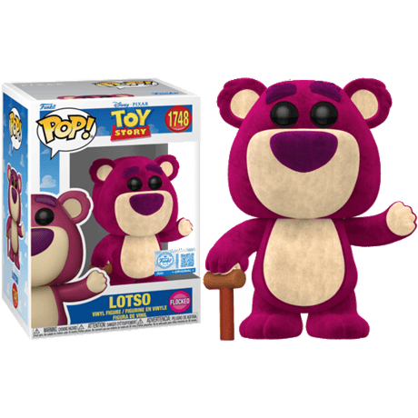 ファンコポップ  『トイストーリー』　ロッツォ（フロック版）　Funko Pop! Toy Story - Lotso (Flocked)