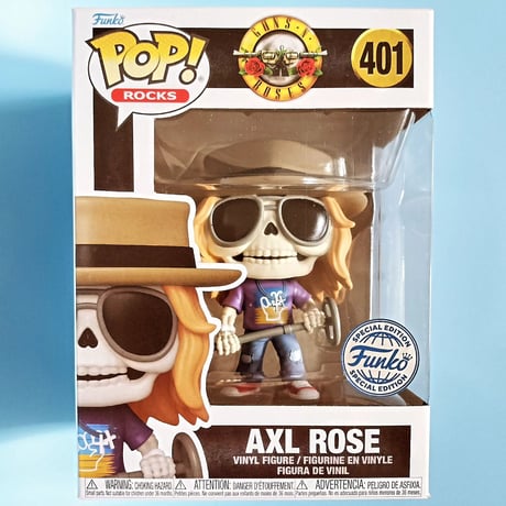 ファンコ ポップ  『ガンズ・アンド・ローゼズ』スケルトン 3体セット  Funko Pop! Rocks: Guns N' Roses　Skelton　set of 3