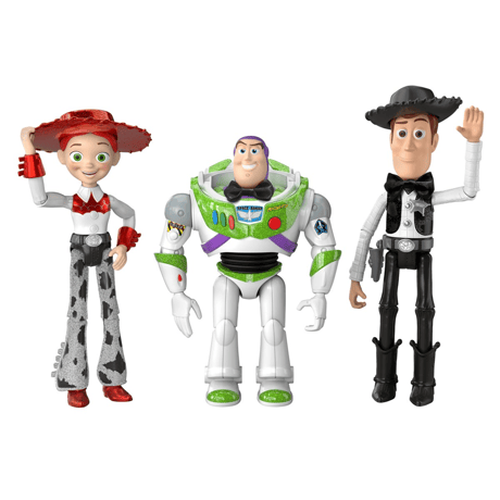 トイストーリー30周年　ハリウッド・スター　7インチ アクションフィギュア 3体セット