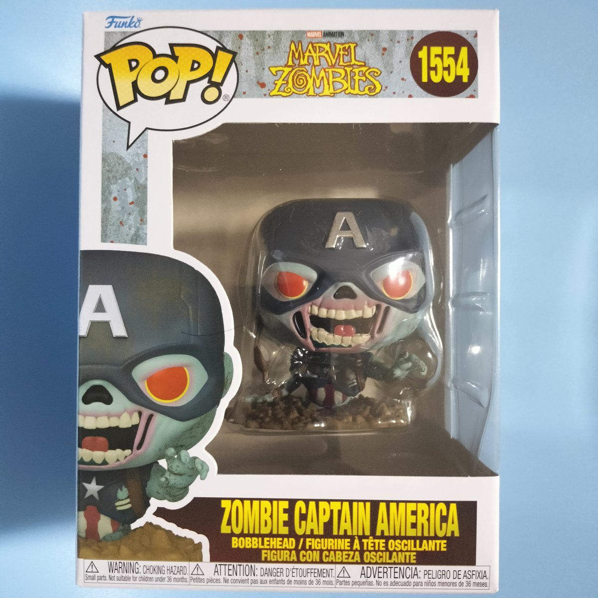 ファンコ ポップ マーベル・ゾンビーズ ・ゾンビ・キャプテン