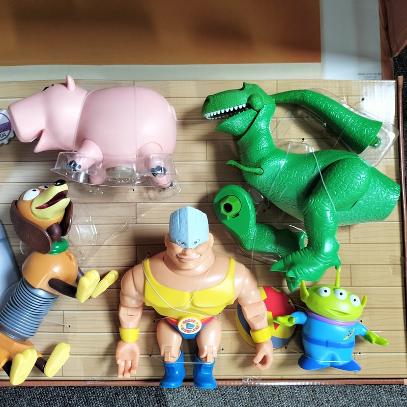 ディズニー100周年 トイストーリー アクションフィギュア 7体セット