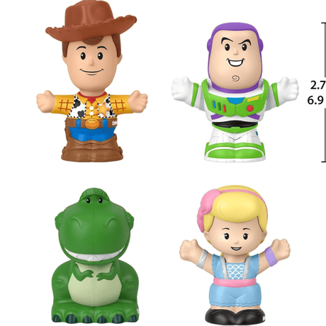 トイストーリー フィッシャープライス リトルピープル　4パック  Toy Story  Fisher-Price Little People 4 Figure Pack