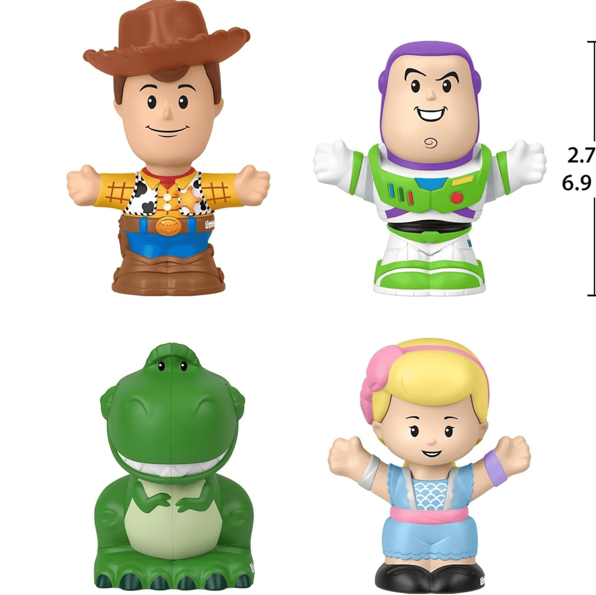 トイストーリー フィッシャープライス リトルピープル 4パック Toy