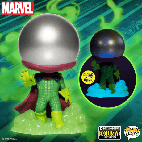 ファンコ ポップ  マーベル スパイダーマン　ミステリオ《グロー版》　FUNKO POP! Marvel Spider-man　MYSTERIO