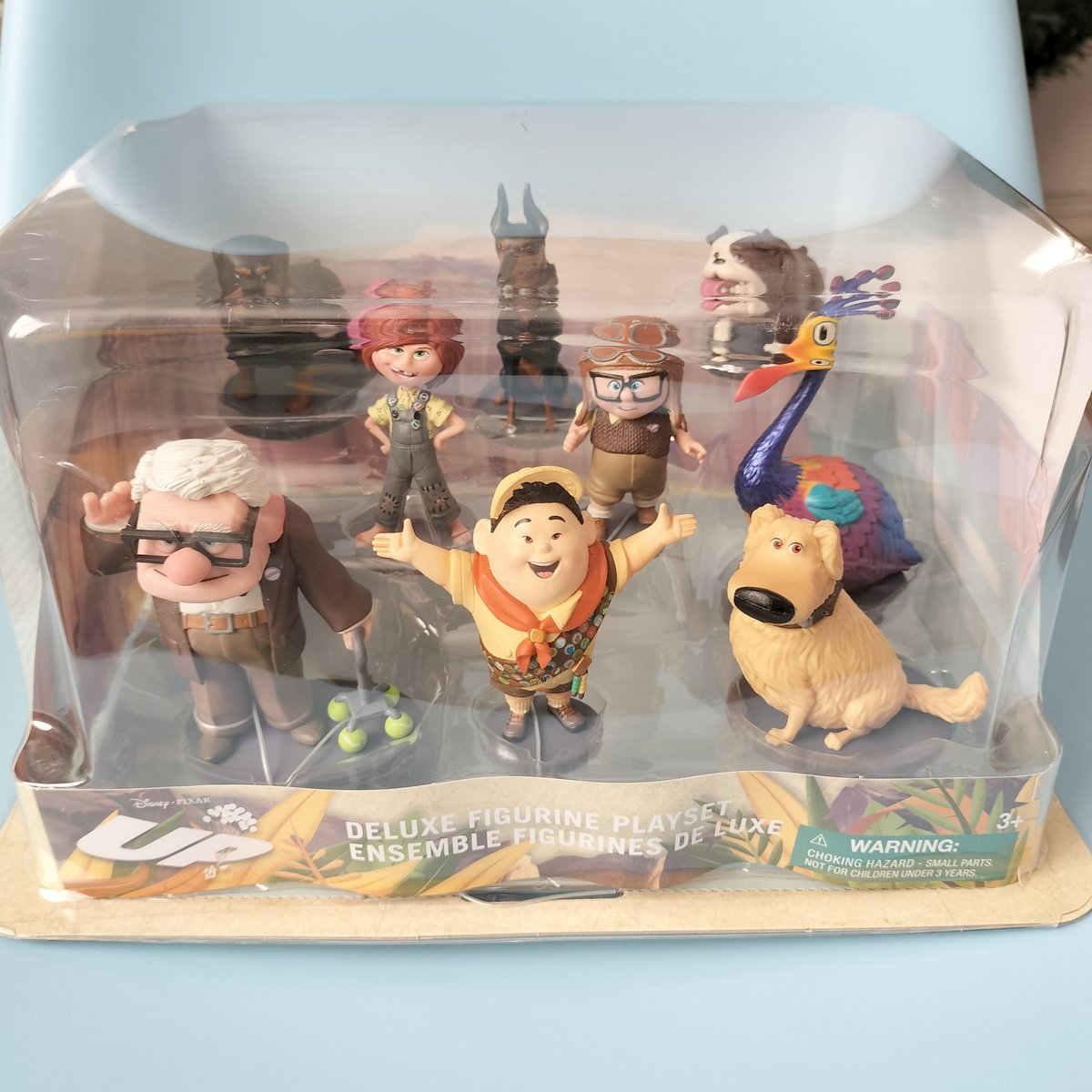 ディズニーストア　カールじいさん　フィギュアセット US ディズニーストア 公式 カールじいさんの空飛ぶ家 9P